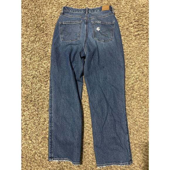 American Eagle Jeans 8 Curvy 90's Straight - Picture 4 of 4